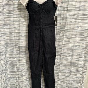 Blue Denim Jumpsuit